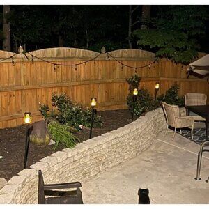 Super Large Size Solar Lights Outdoor Upgraded 43"(6 Pack) 96 LED Waterproof